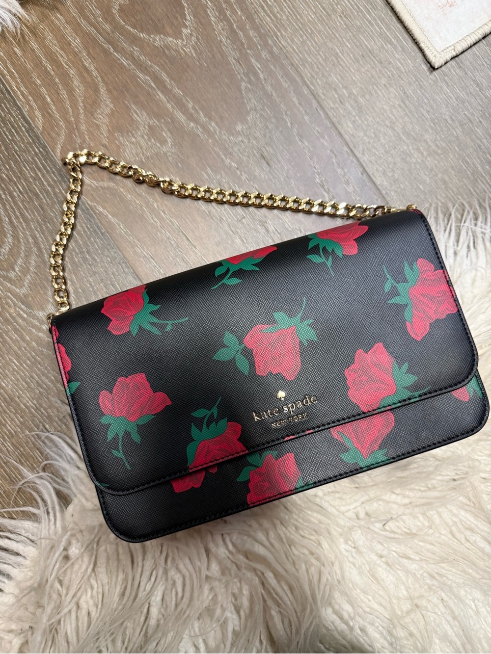 Kate Spade Rose Shoulder Purse